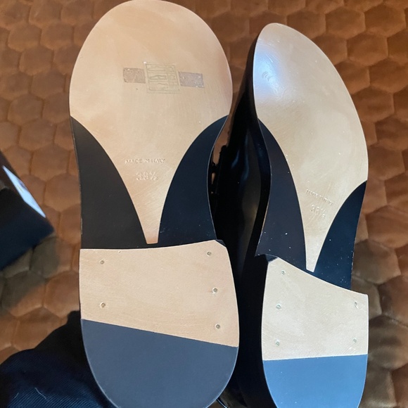 Chanel Moccasins Loafers NWB “Bonnie and Clyde” size 38.5 - Picture 7 of 11